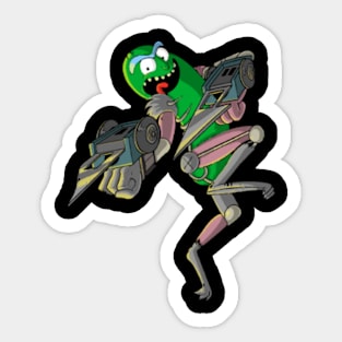 Pickle Mick Rat Suit Sticker